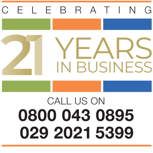 Express Garage Doors-21 Years Logo