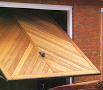 Express Garage Doors-Timber garage door